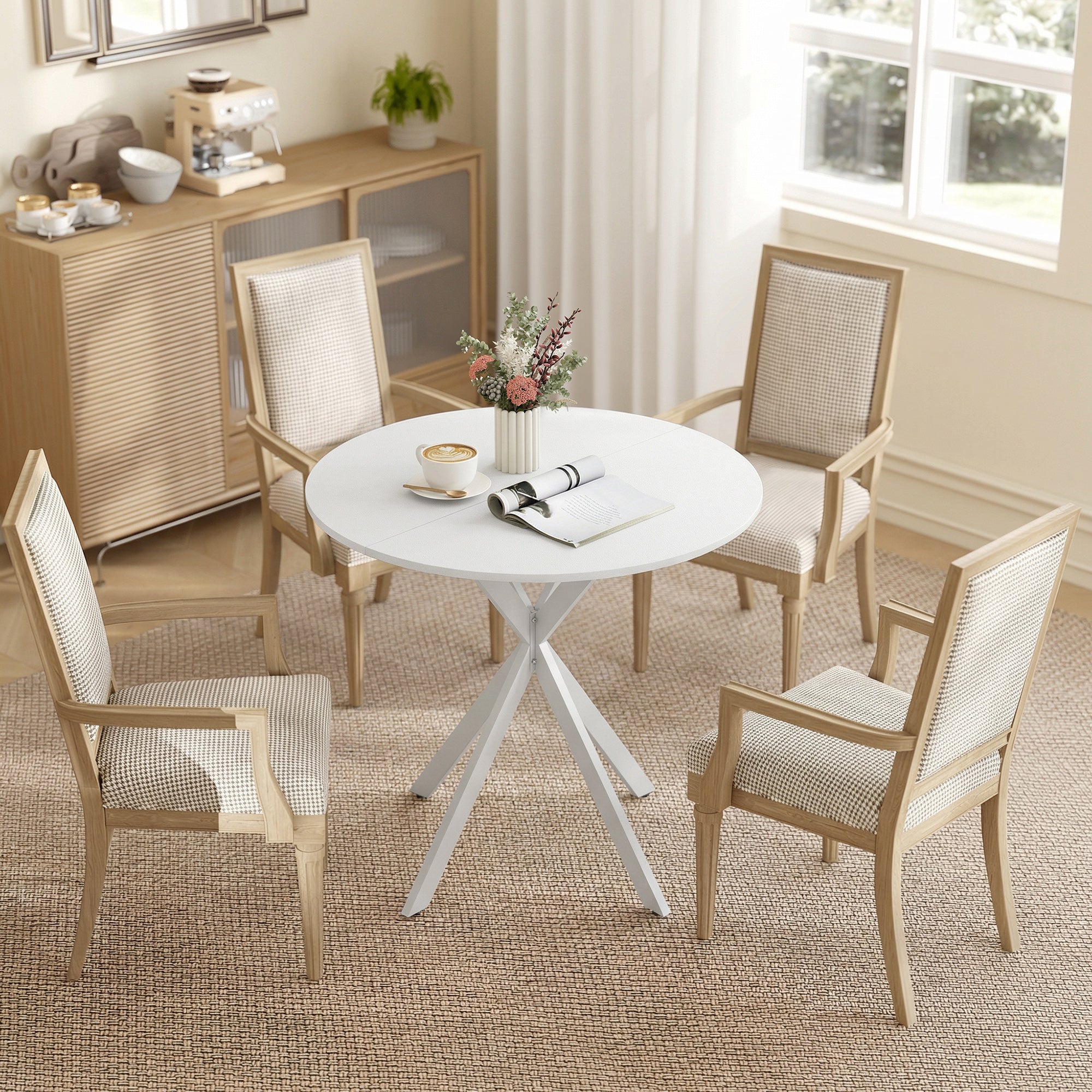 Industrial Round Dining Table