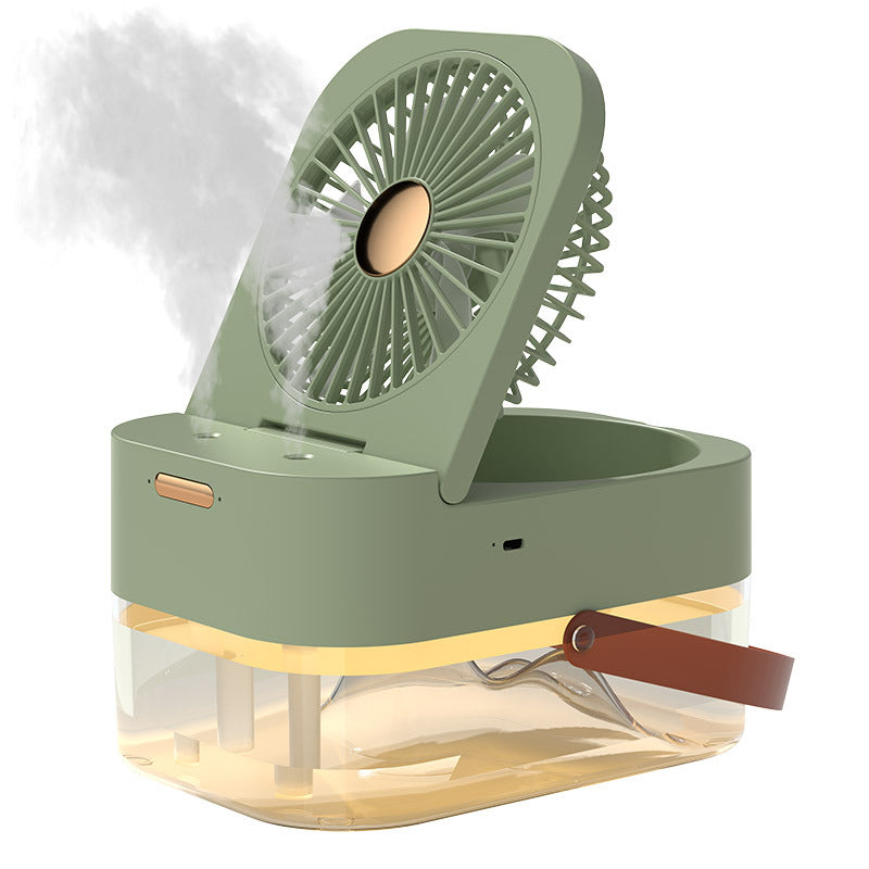 Humidifier Spray Fan Portable With Night Light