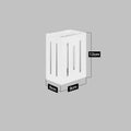 Stainless Steel Kitchen Wall Mounted Kitchen Storage Rack Plate