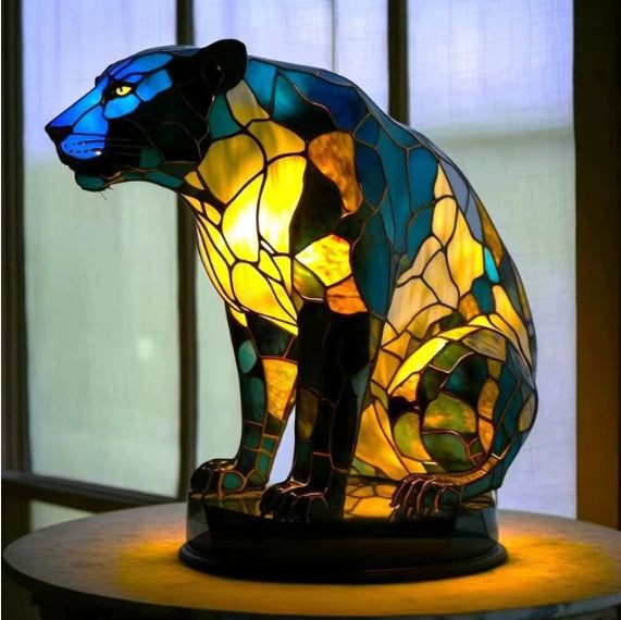 Animal Statue LED Small Night Lamp Art