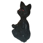 Buddha Cat Figurine, Collectible Happy Cat Decor, Meditation Yoga