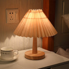 Vintage Pleated Lamp Dimmable Korean