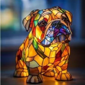Animal Statue LED Small Night Lamp Art