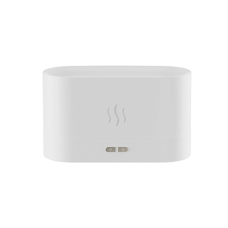 Diffuser With Flame Light Mist Humidifier Aromatherapy