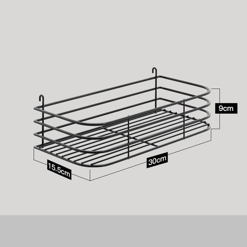 Stainless Steel Kitchen Wall Mounted Kitchen Storage Rack Plate