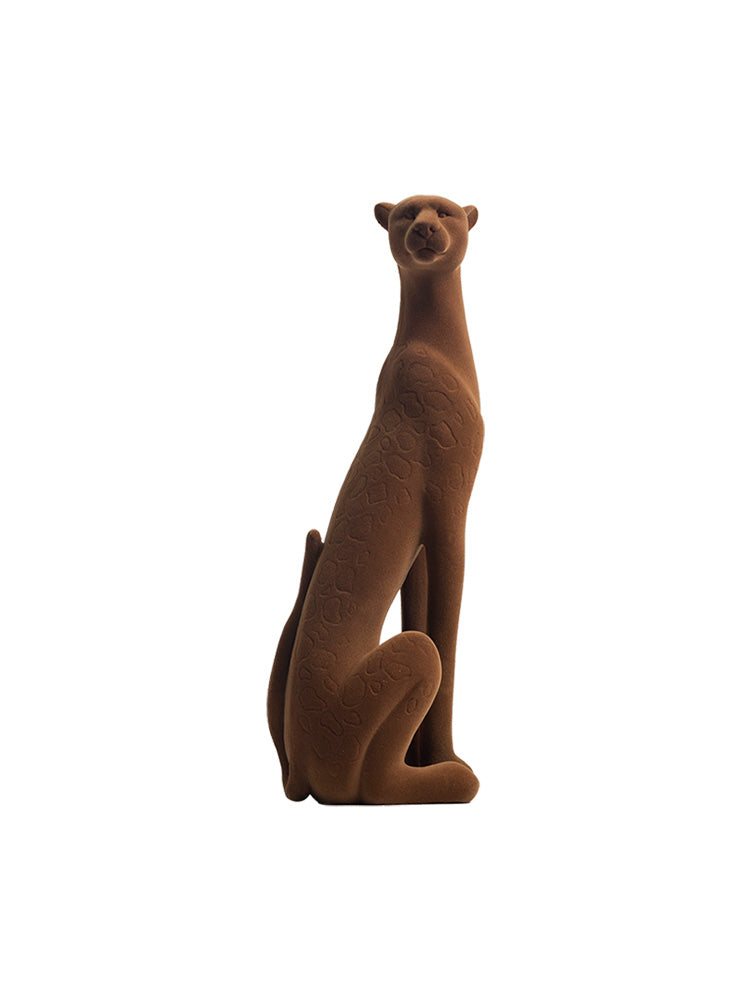 Luxury Leopard Resin Sculpture | Premium Home Decor