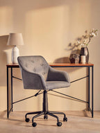 White Ceramic Table Lamp - Soft Ambient Lighting