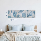 Coastal Shell Wall Plaques - Set of 3