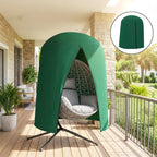 190 x 128cm Hanging Egg Chair Furniture Cover - Green