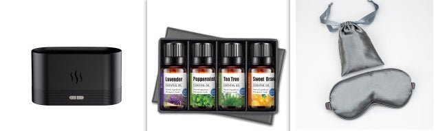 Diffuser With Flame Light Mist Humidifier Aromatherapy