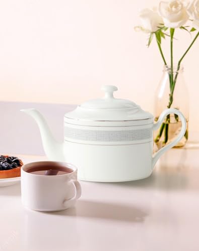 Modern Teapot for 4 with Built-in Filter for Loose Leaf Tea, 1.3L, Tea Lovers