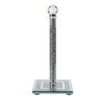 Crystal Kitchen Roll Holders Free Standing, Crushed Diamond - Gift Box