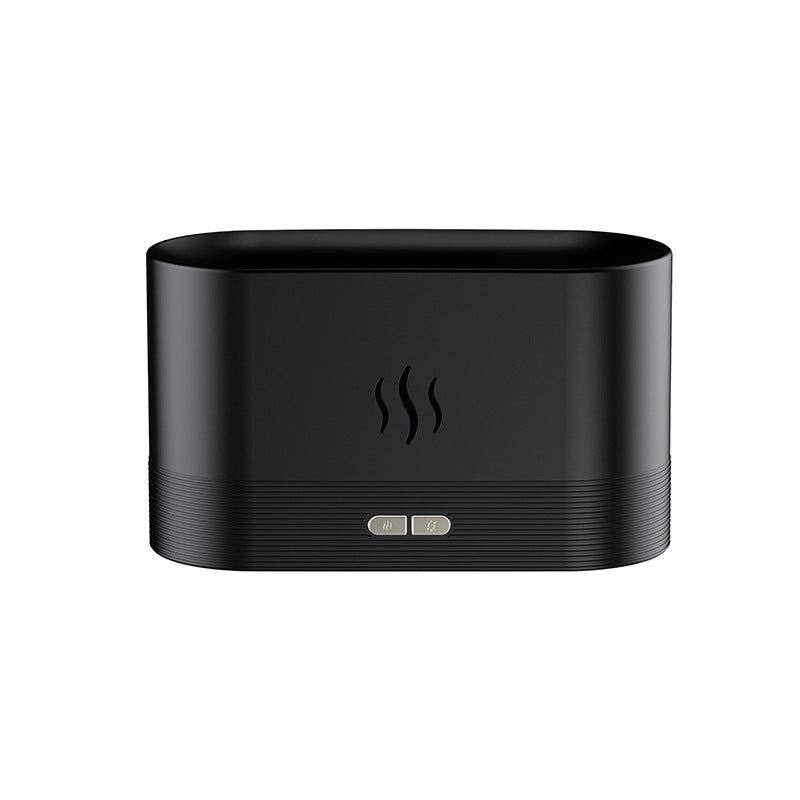 Diffuser With Flame Light Mist Humidifier Aromatherapy