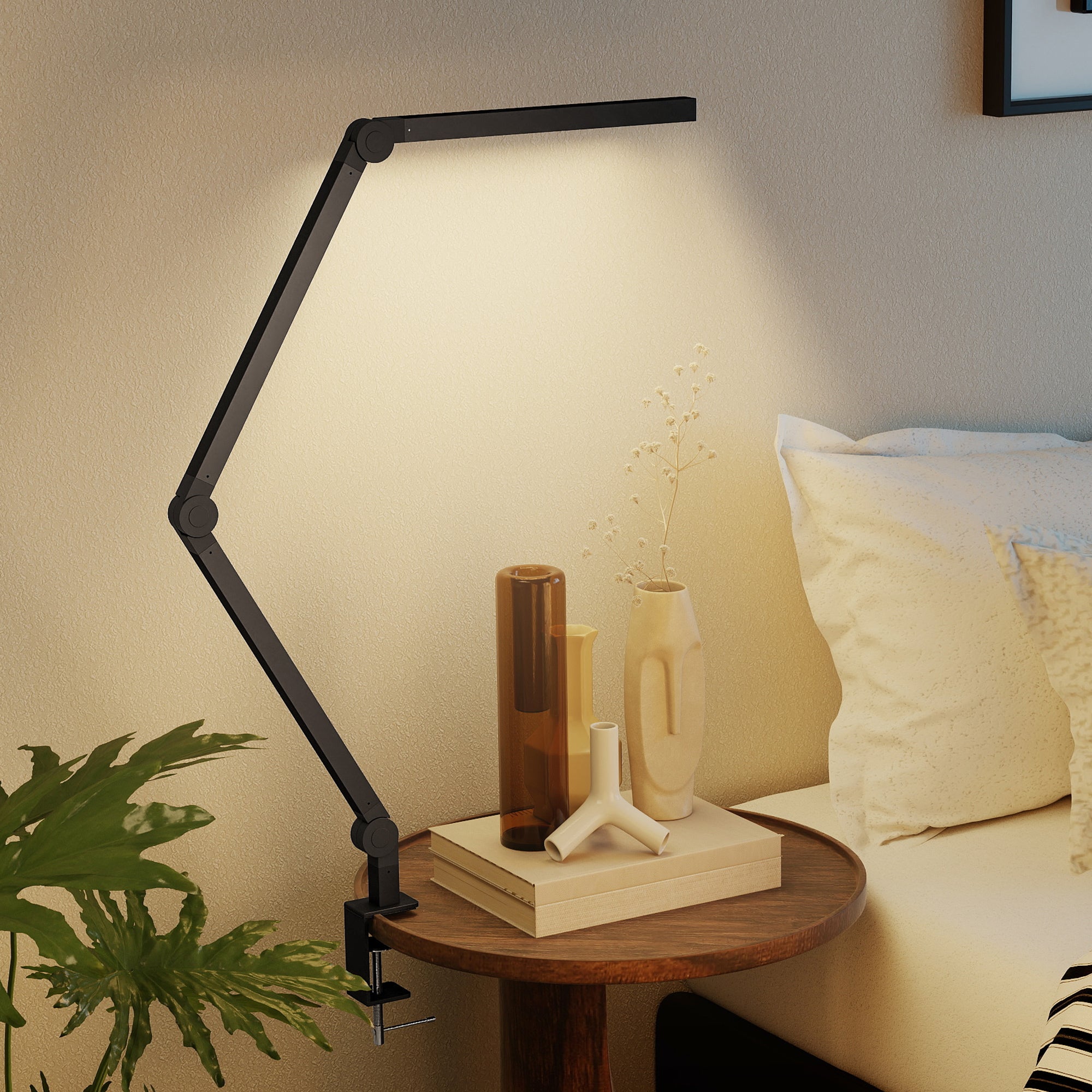 Adjustable Dimmable LED Desk Lamp with 2 Colour Modes & 5 Brightness Levels