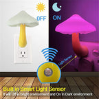 Mushroom LED Lamp, Warm Light, Sensor, EU US Plug