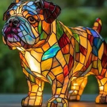 Animal Statue LED Small Night Lamp Art
