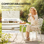 Three-Piece Cast Aluminium Bistro Set