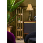 Peacock Sculptural Bronze Table Lamp with Silk Shade