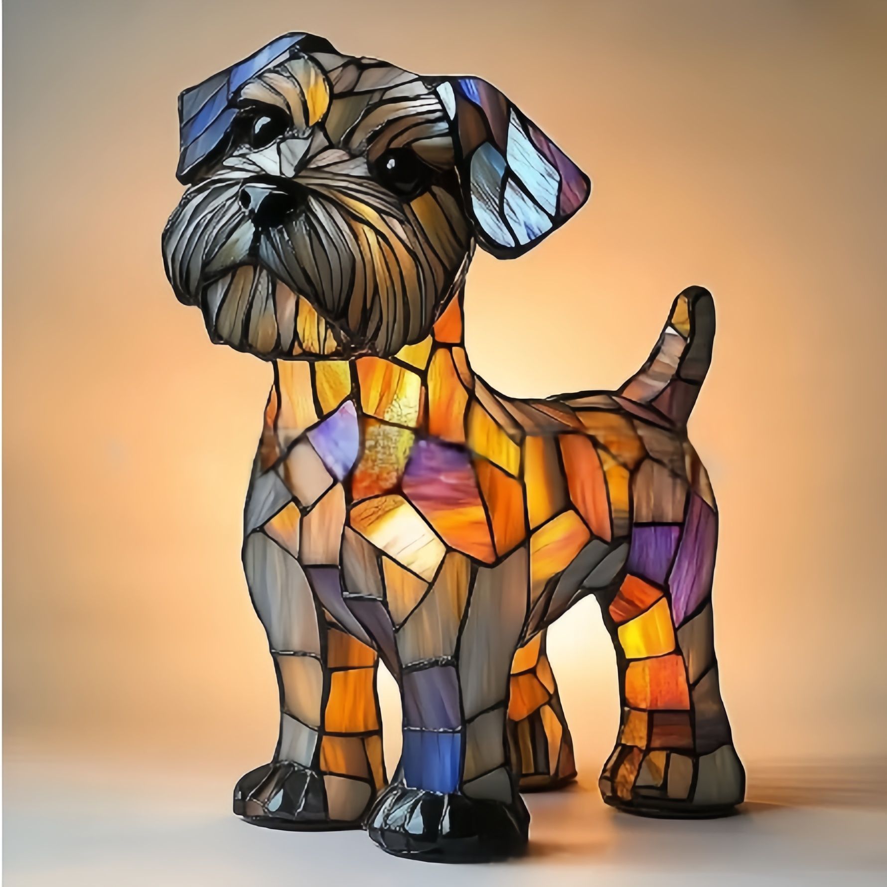 Animal Statue LED Small Night Lamp Art