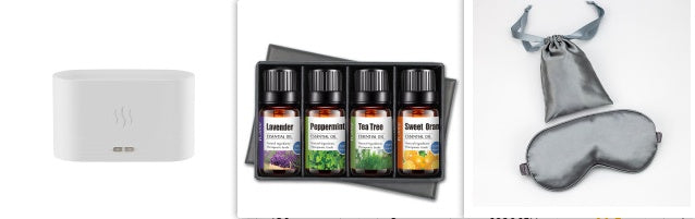 Diffuser With Flame Light Mist Humidifier Aromatherapy