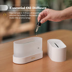 Diffuser With Flame Light Mist Humidifier Aromatherapy