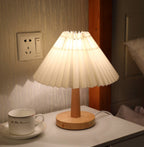 Vintage Pleated Lamp Dimmable Korean