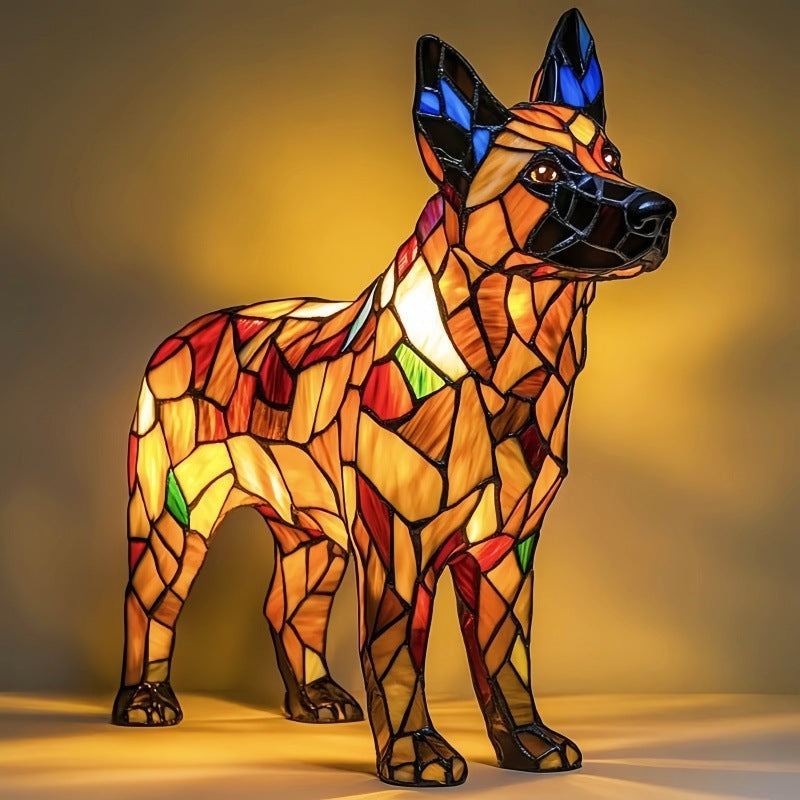 Animal Statue LED Small Night Lamp Art