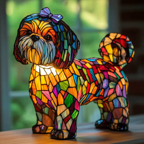 Animal Statue LED Small Night Lamp Art