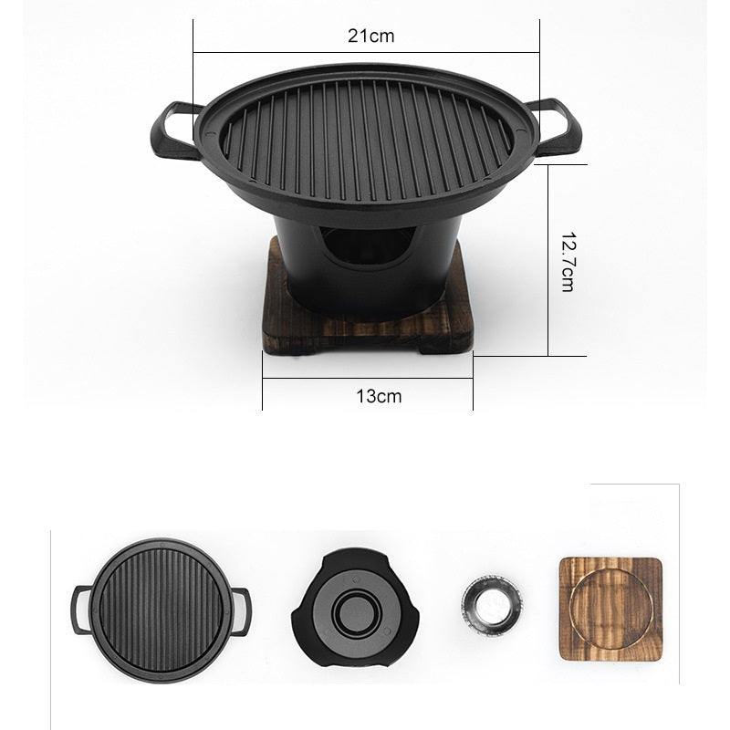 Mini BBQ Grill Stove Home Smokeless - Outdoor