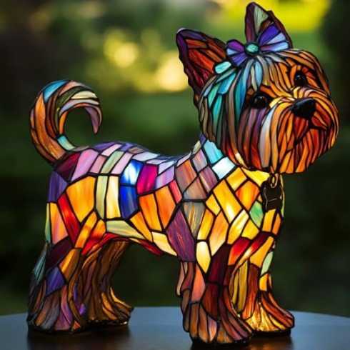 Animal Statue LED Small Night Lamp Art