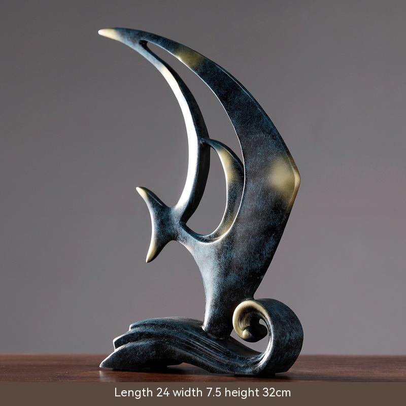 Home Creative Living Room Decorations - Fish