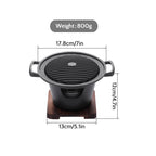 Mini BBQ Grill Stove Home Smokeless - Outdoor