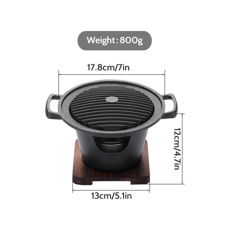 Mini BBQ Grill Stove Home Smokeless - Outdoor