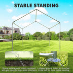 3 x 3 m Party Tent with Removable Sidewalls, 4 Zipped Doors | UV30+