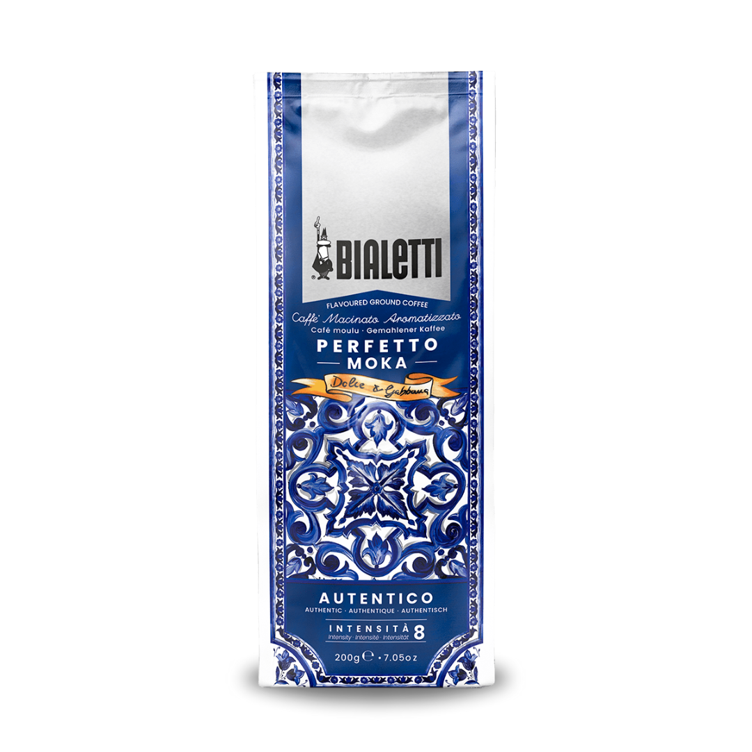 Bialetti x Dolce&Gabbana Blu Mediterraneo Moka Ground Coffee 250g