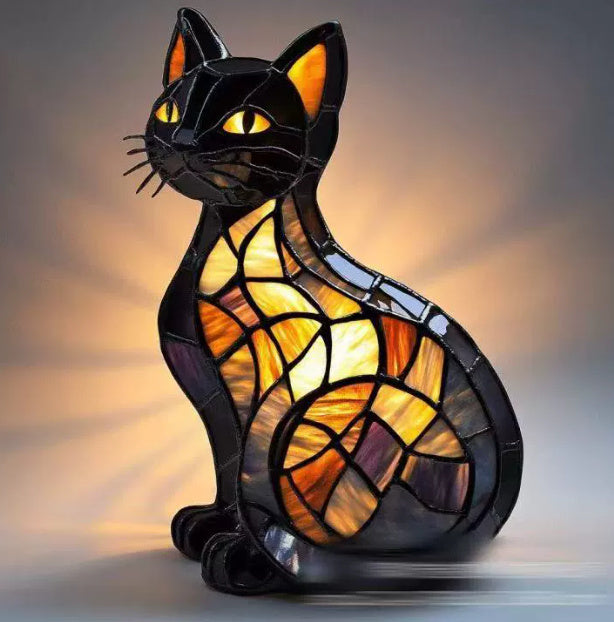 Animal Statue LED Small Night Lamp Art