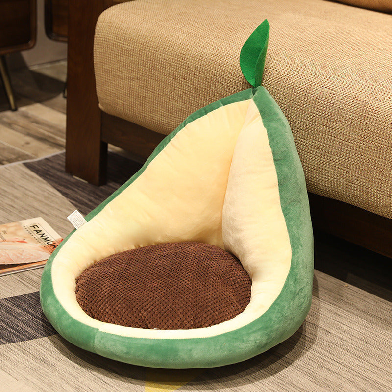 Kawaii Plush Fruit Soft Stuffed Cactus Avocado Carrot Pillow
