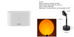 Diffuser With Flame Light Mist Humidifier Aromatherapy
