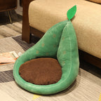 Kawaii Plush Fruit Soft Stuffed Cactus Avocado Carrot Pillow