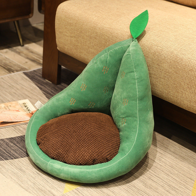 Kawaii Plush Fruit Soft Stuffed Cactus Avocado Carrot Pillow