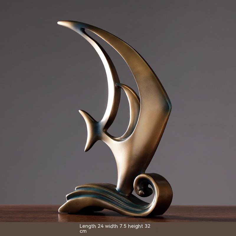 Home Creative Living Room Decorations - Fish