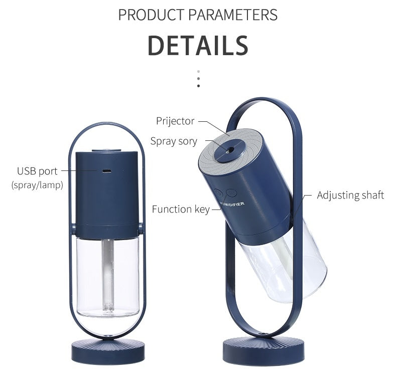 Magic Shadow USB Air Humidifier With Night Lights