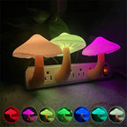 Mushroom LED Lamp, Warm Light, Sensor, EU US Plug