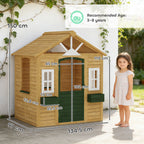 Outdoor Wooden Wendy House, Playhouse
