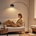 Arc Floor Lamp, Modern Adjustable Standing