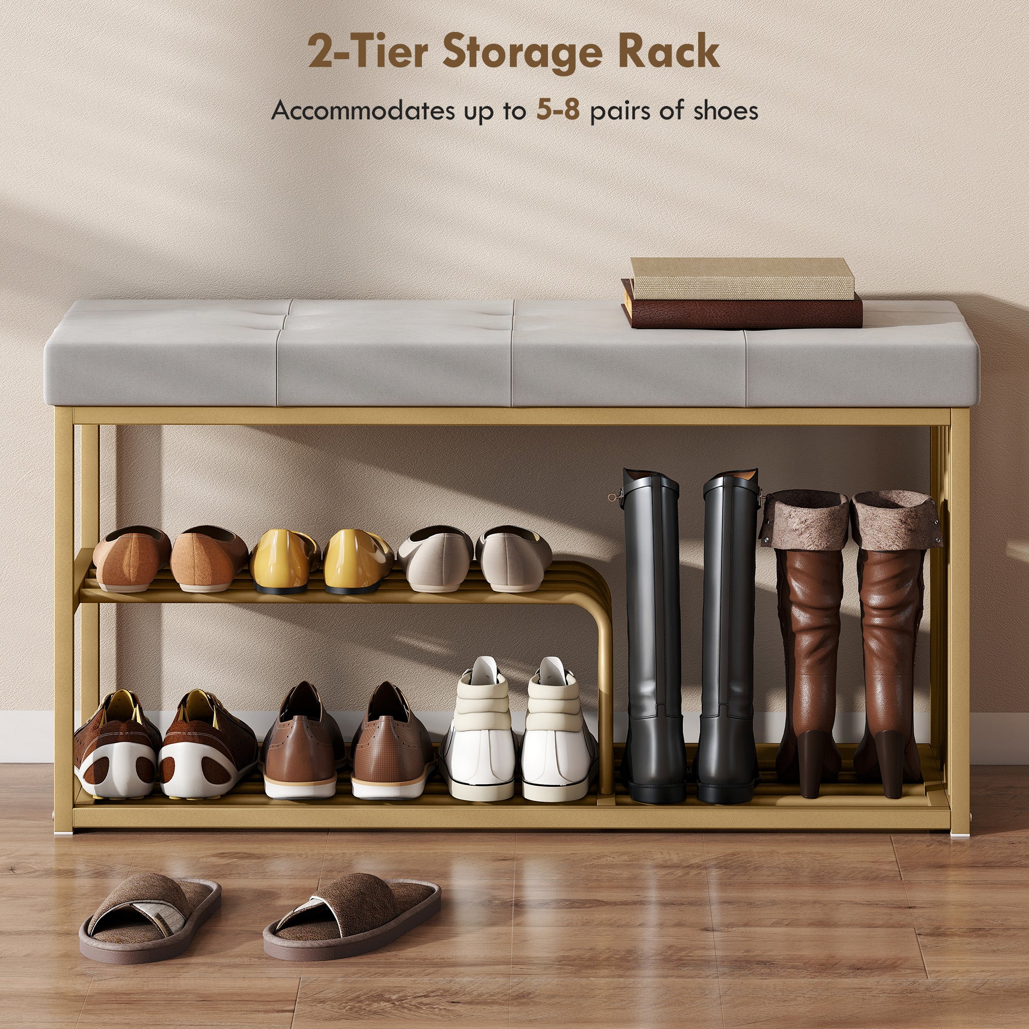 Bench and Shoe Storage