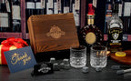 Whiskey Stones & Glasses Set, Granite Ice Cube For Whisky