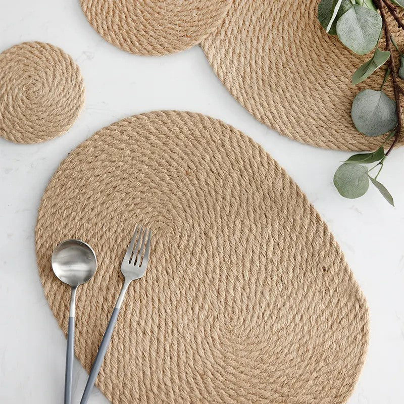 Handmade Washable Jute Placemat