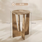 End Table Compact Round Side Table