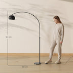 Arc Floor Lamp, Modern Adjustable Standing